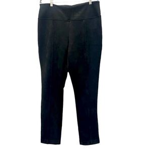 Andrew Marc pull up stretch black pants 90% polyester 10% cotton size L (3x$15)